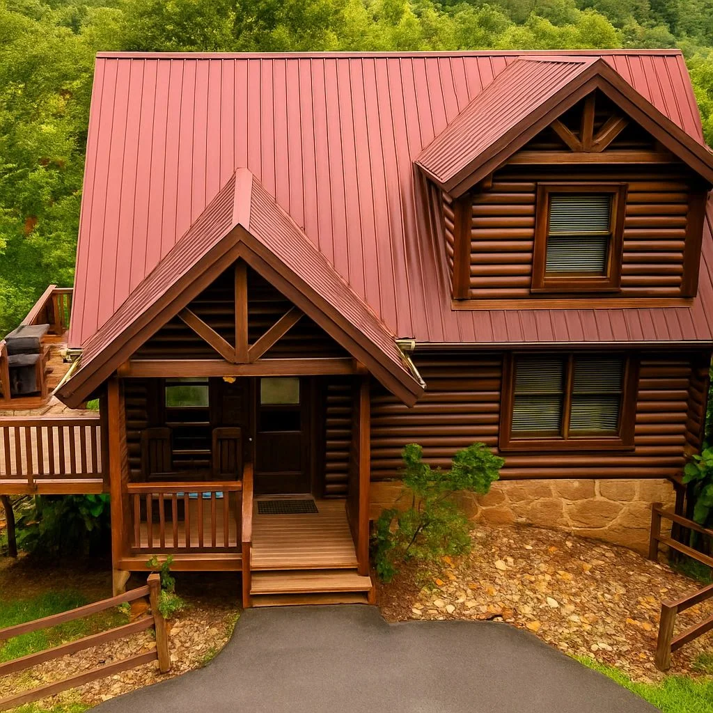 Cowboy Way cabin exterior in Gatlinburg